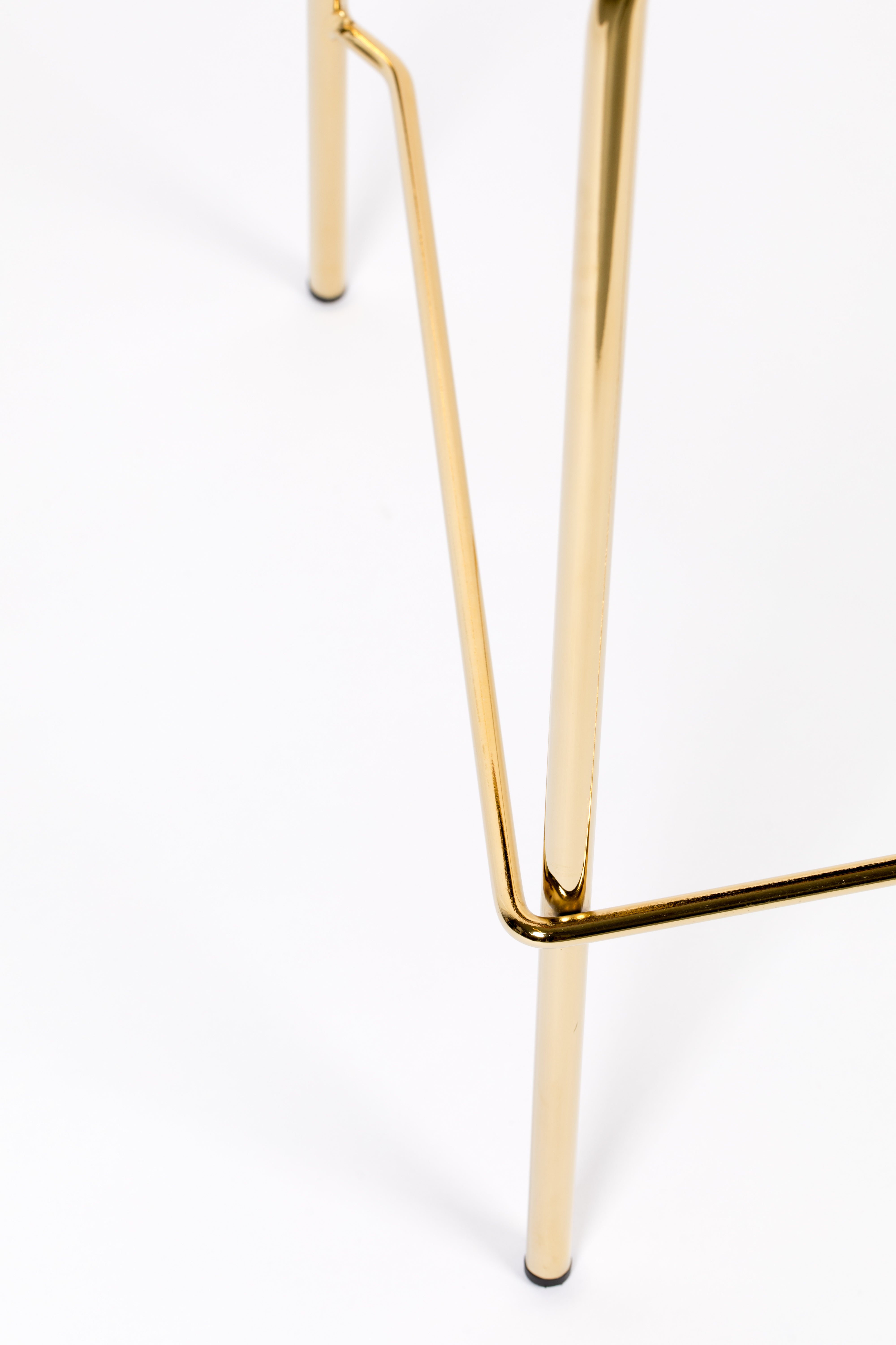 Counter Stool Jolien Gold/Dark Green